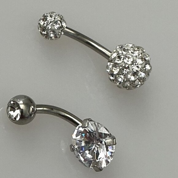 NEW BELLY BUTTON RINGS NAVAL PIERCING BODY JEWERLY - Picture 1 of 5